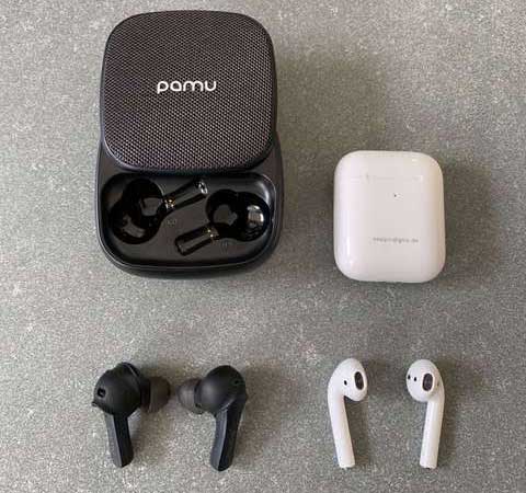 PaMu Slide Compare with AirPods