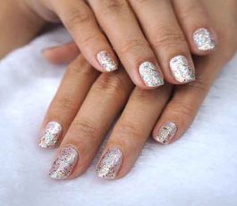 Five glittery nail ideas for a girly summer