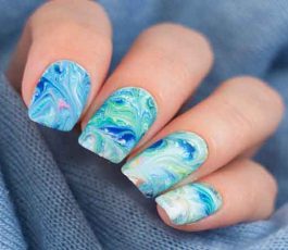 What nail art ideas for the beach?