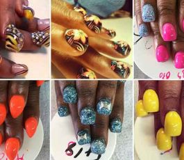 Bubble nail art, a new manicure trend