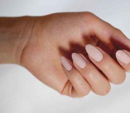 How to make an oval nail?