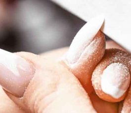 How should I prepare my nail before application?
